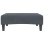vidaXL Fußhocker Dunkelgrau 77x55x31 cm Samt vidaXL Fußhocker Dunkelgrau 77x55x31 cm Samt