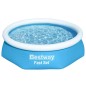 Bestway Swimmingpool Aufblasbar Rund Fast Set 244x66 cm 57265 Bestway Swimmingpool Aufblasbar Rund Fast Set 244x66 cm 57265
