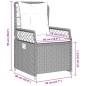 vidaXL 3-tlg. Garten-Essgruppe mit Kissen Beige Poly Rattan vidaXL 3-tlg. Garten-Essgruppe mit Kissen Beige Poly Rattan