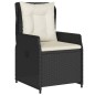 vidaXL 7-tlg. Garten-Essgruppe mit Kissen Schwarz Poly Rattan vidaXL 7-tlg. Garten-Essgruppe mit Kissen Schwarz Poly Rattan