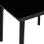 vidaXL 7-tlg. Garten-Essgruppe mit Kissen Schwarz Poly Rattan vidaXL 7-tlg. Garten-Essgruppe mit Kissen Schwarz Poly Rattan