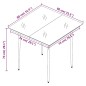 vidaXL 3-tlg. Garten-Essgruppe mit Kissen Grau Poly Rattan vidaXL 3-tlg. Garten-Essgruppe mit Kissen Grau Poly Rattan