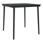 vidaXL 5-tlg. Garten-Essgruppe mit Kissen Schwarz Poly Rattan vidaXL 5-tlg. Garten-Essgruppe mit Kissen Schwarz Poly Rattan