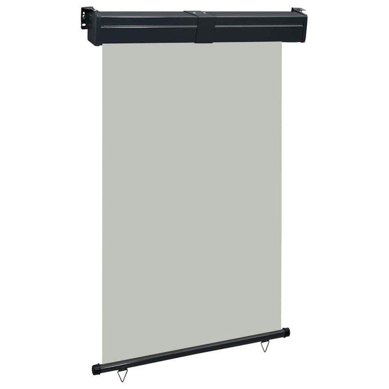 vidaXL Balkon-Seitenmarkise 125x250 cm Grau vidaXL Balkon-Seitenmarkise 125x250 cm Grau