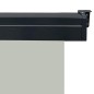 vidaXL Balkon-Seitenmarkise 125x250 cm Grau vidaXL Balkon-Seitenmarkise 125x250 cm Grau