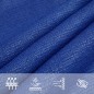 vidaXL Sonnensegel 160 g/m² Dreieckig Blau 4x5x6,8 m HDPE vidaXL Sonnensegel 160 g/m² Dreieckig Blau 4x5x6,8 m HDPE