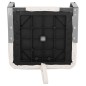 vidaXL Bootssitz mit Befestigungsgurt Klappbar 41x36x48 cm vidaXL Bootssitz mit Befestigungsgurt Klappbar 41x36x48 cm