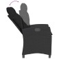 vidaXL 5-tlg. Garten-Essgruppe mit Kissen Schwarz Poly Rattan vidaXL 5-tlg. Garten-Essgruppe mit Kissen Schwarz Poly Rattan