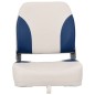 vidaXL 4-tlg. Bootssitz-Set Klappbar mit Polster in Blau-Weiß vidaXL 4-tlg. Bootssitz-Set Klappbar mit Polster in Blau-Weiß