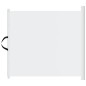 vidaXL Haustier-Barriere Ausziehbar Weiß 102,5x125 cm vidaXL Haustier-Barriere Ausziehbar Weiß 102,5x125 cm