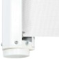 vidaXL Haustier-Barriere Ausziehbar Weiß 102,5x125 cm vidaXL Haustier-Barriere Ausziehbar Weiß 102,5x125 cm