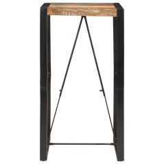 vidaXL Bartisch 60x55x110 cm Altholz Massiv
