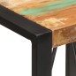 vidaXL Bartisch 60x55x110 cm Altholz Massiv vidaXL Bartisch 60x55x110 cm Altholz Massiv