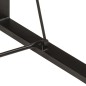 vidaXL Bartisch 60x55x110 cm Altholz Massiv vidaXL Bartisch 60x55x110 cm Altholz Massiv