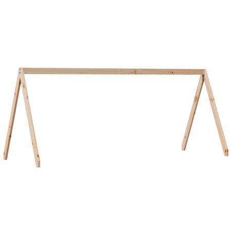 vidaXL Dach für Kinderbett 209x85,5x88 cm Massivholz Kiefer