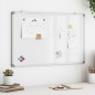 vidaXL Magnetisches Whiteboard 100x60x1,7 cm Aluminium vidaXL Magnetisches Whiteboard 100x60x1,7 cm Aluminium