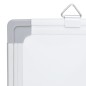 vidaXL Magnetisches Whiteboard 100x60x1,7 cm Aluminium vidaXL Magnetisches Whiteboard 100x60x1,7 cm Aluminium
