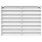 vidaXL Vitrinenschrank Weiß 100x8,5x75 cm Holzwerkstoff vidaXL Vitrinenschrank Weiß 100x8,5x75 cm Holzwerkstoff