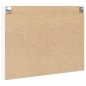 vidaXL Vitrinenschrank Weiß 100x8,5x75 cm Holzwerkstoff vidaXL Vitrinenschrank Weiß 100x8,5x75 cm Holzwerkstoff