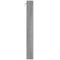vidaXL Vitrinenschrank Grau Sonoma 100x8,5x75 cm Holzwerkstoff vidaXL Vitrinenschrank Grau Sonoma 100x8,5x75 cm Holzwerkstoff