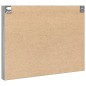 vidaXL Vitrinenschrank Grau Sonoma 100x8,5x75 cm Holzwerkstoff vidaXL Vitrinenschrank Grau Sonoma 100x8,5x75 cm Holzwerkstoff