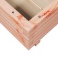 vidaXL Pflanzkübel 50x50x26,5 cm Massivholz Douglasie vidaXL Pflanzkübel 50x50x26,5 cm Massivholz Douglasie