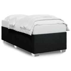 vidaXL Bettgestell ohne Matratze Schwarz 80x200 cm Stoff