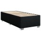 vidaXL Bettgestell ohne Matratze Schwarz 80x200 cm Stoff vidaXL Bettgestell ohne Matratze Schwarz 80x200 cm Stoff