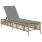 vidaXL Sonnenliegen mit Auflagen 2 Stk. Beige Poly Rattan vidaXL Sonnenliegen mit Auflagen 2 Stk. Beige Poly Rattan