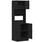 vidaXL Küchenschrank Schwarz 60x50x180 cm Holzwerkstoff vidaXL Küchenschrank Schwarz 60x50x180 cm Holzwerkstoff