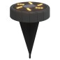 vidaXL Solar-Bodenleuchten mit Erdspieß 12 Stk. Warmweiß vidaXL Solar-Bodenleuchten mit Erdspieß 12 Stk. Warmweiß