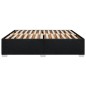vidaXL Bettgestell ohne Matratze Schwarz 200x200 cm Stoff vidaXL Bettgestell ohne Matratze Schwarz 200x200 cm Stoff