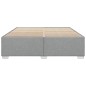 vidaXL Bettgestell ohne Matratze Hellgrau 180x200 cm Stoff vidaXL Bettgestell ohne Matratze Hellgrau 180x200 cm Stoff