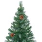 Künstlicher Weihnachtsbaum mit LEDs & Kugeln & Zapfen 180 cm Künstlicher Weihnachtsbaum mit LEDs & Kugeln & Zapfen 180 cm