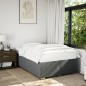 vidaXL Bettgestell ohne Matratze Dunkelgrau 120x200 cm Stoff vidaXL Bettgestell ohne Matratze Dunkelgrau 120x200 cm Stoff