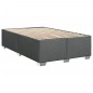 vidaXL Bettgestell ohne Matratze Dunkelgrau 120x200 cm Stoff vidaXL Bettgestell ohne Matratze Dunkelgrau 120x200 cm Stoff