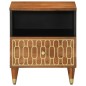 vidaXL Nachttisch 40x33x46 cm Massivholz Mango vidaXL Nachttisch 40x33x46 cm Massivholz Mango