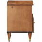 vidaXL Nachttisch 40x33x46 cm Massivholz Mango vidaXL Nachttisch 40x33x46 cm Massivholz Mango