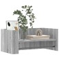 vidaXL Wandregal Grau Sonoma 70,5x35x30,5 cm Holzwerkstoff vidaXL Wandregal Grau Sonoma 70,5x35x30,5 cm Holzwerkstoff