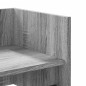 vidaXL Wandregal Grau Sonoma 70,5x35x30,5 cm Holzwerkstoff vidaXL Wandregal Grau Sonoma 70,5x35x30,5 cm Holzwerkstoff