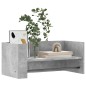 vidaXL Wandregal Betongrau 70,5x35x30,5 cm Holzwerkstoff vidaXL Wandregal Betongrau 70,5x35x30,5 cm Holzwerkstoff