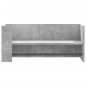 vidaXL Wandregal Betongrau 70,5x35x30,5 cm Holzwerkstoff vidaXL Wandregal Betongrau 70,5x35x30,5 cm Holzwerkstoff