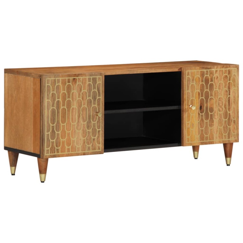 vidaXL TV-Schrank 105x33x46 cm Massivholz Mango vidaXL TV-Schrank 105x33x46 cm Massivholz Mango