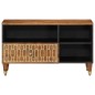 vidaXL TV-Schrank 80x33x46 cm Massivholz Mango vidaXL TV-Schrank 80x33x46 cm Massivholz Mango
