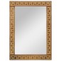 vidaXL Badspiegel 50x70x2,5 cm Massivholz Mango und Glas vidaXL Badspiegel 50x70x2,5 cm Massivholz Mango und Glas