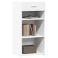 vidaXL Sideboard Weiß 45x42,5x93 cm Holzwerkstoff vidaXL Sideboard Weiß 45x42,5x93 cm Holzwerkstoff