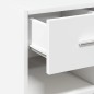 vidaXL Sideboard Weiß 45x42,5x93 cm Holzwerkstoff vidaXL Sideboard Weiß 45x42,5x93 cm Holzwerkstoff