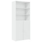 vidaXL Highboard Weiß 80x42,5x249 cm Holzwerkstoff vidaXL Highboard Weiß 80x42,5x249 cm Holzwerkstoff