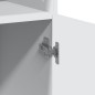 vidaXL Highboard Weiß 80x42,5x249 cm Holzwerkstoff vidaXL Highboard Weiß 80x42,5x249 cm Holzwerkstoff