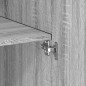 vidaXL Highboard Grau Sonoma 80x42,5x185 cm Holzwerkstoff vidaXL Highboard Grau Sonoma 80x42,5x185 cm Holzwerkstoff